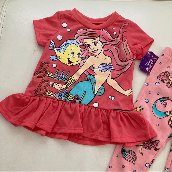 Disney Ariel cute leggings set 2145 - Picture 2 of 6